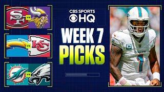 NFL Week 7 Preview: EXPERT PICKS For Each Game I CBS Sports