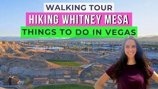 Hiking Trails in Las Vegas: Whitney Mesa Walking Park Tour! (Top Mountain Views in Las Vegas)