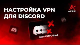 Настройка VPN для Discord. Блокировка