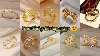 Gold Ring designs for women  || Gold ring design || 2 grams gold  rings for women || gold ring