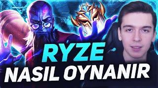 LİG ATLATAN RYZE NASIL OYNANIR ? | ÖĞRETİCİ RYZE OYNANIŞ | Dranzer Bey