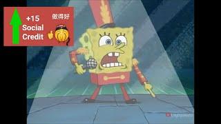 Spongebob sings Super Idol 的笑容都没你的甜