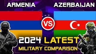 Armenia vs Azerbaijan Military Power Comparison 2024 | Azerbaijan vs Armenia Military Power 2024