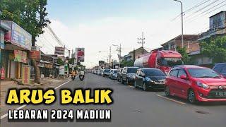 Situasi Puncak ARUS BALIK Jalan Nasional MADIUN PONOROGO