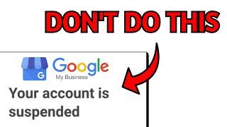 How To Fix A Suspended Google Business Profile! (GMB Solved)