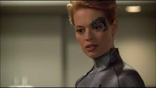 Seven of Nine in HD | Video Enhance AI | Star Trek: Voyager - Day of Honor