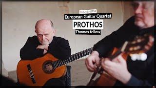 European Guitar Quartet play Porthos by Thomas Fellow | Siccas Media