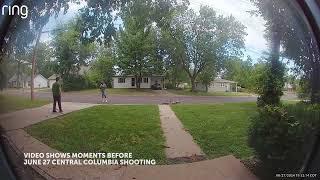 Ring video shows moments leading up to June 27 Columbia shooting