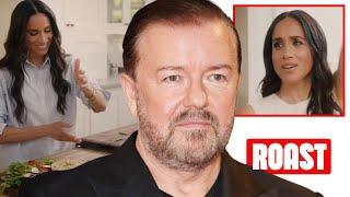 PURE NONSENSE! Ricky Gervais Brutally ROASTS Meghan’s Cooking Show: 'It’s Not Working!'