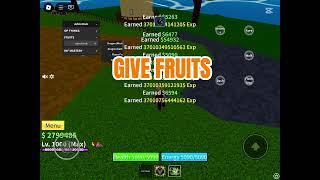 Blox fruits but very good | Give fruits Inf lvl and money kill all fling all inf mastery *OP SCRIPT*