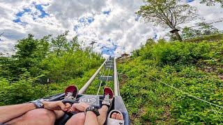 SkyLand Ranch Roller Coaster - Pigeon Forge's Newest Mountain Coaster