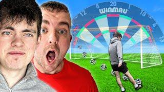 ULTIMATE DARTS Vs FOOTBALL CHALLENGE!