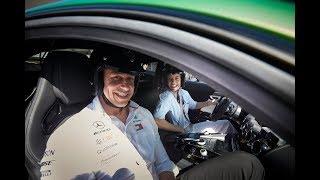 Susie vs. Toto Wolff - AMG Suzuka Track Battle!