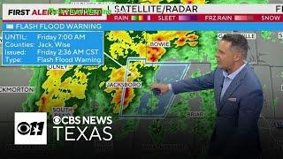 Flooding, heavy rains and storms threaten North Texas on First Alert Weather Day