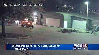 Thieves break into Adventure ATV in West Point; Steal UTVs