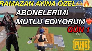 RAMAZAN AYINA ÖZEL ABONELERİMİ MUTLU EDİYORUM (İSTEDİĞİNİZ HER ŞEYİ YAPIYORUM)🫶 |PUBG MOBİLE