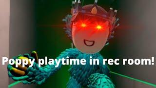 Poppy playtime in rec room!  (Ft: Mrcoolpotato)