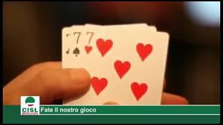 Talk contro il gioco d'azzardo "Fate il nostro gioco"