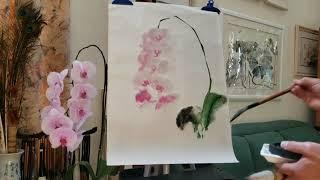 Paint a huge Phaeleonopsis with Henry Li