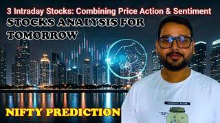 3 Intraday Stocks: Combining Price Action & Sentiment @Pradeep_StocksTrader