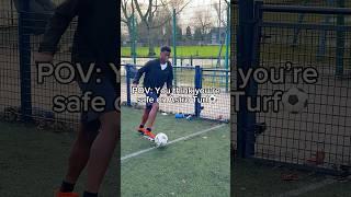 POV: You think you’re safe on Astro Turf️ #football #footballshorts