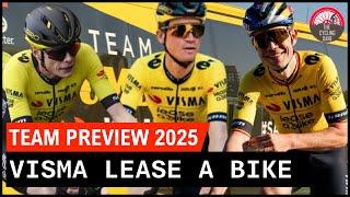 Visma Lease A Bike 2025 Team Preview - Can Jonas Vingegaard Win the Giro and Tour de France Again?