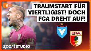 FC Viktoria 1889 Berlin – FC Augsburg | DFB-Pokal 2024/25, 1. Runde | sportstudio