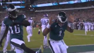 Jalen Hurts Touchdown Dance  | Vikings vs Eagles