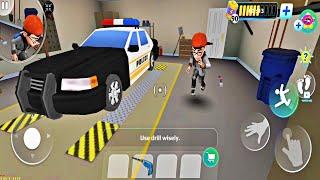 Police Car in Nick & Tani Funny Story Chapter Update Android Game