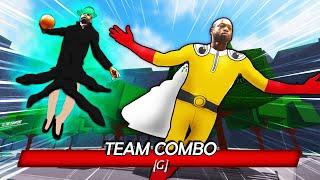 TEAM COMBOS be like  (The Strongest Battlegrounds)