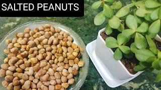 Salted Peanut हल्दीराम जैसी Salted Peanuts at home नमकीन सिंगदाना