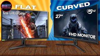 Curved vs Flat Gaming Monitor - Which Monitor Should You Choose?