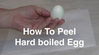 How To Cook & Peel Hard Boiled Eggs #hardboiledegg