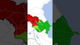 Armenia Vs Azerbaijan Vs Georgia #shorts #viral #explore #geography