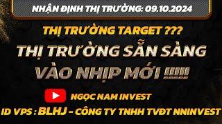 Chứng khoán hôm nay|Nhận định thị trường:9/10: THỊ TRƯỜNG CHUẨN BỊ VÀO NHỊP MỚI