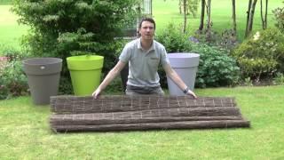 2m Brushwood Thatch Fencing Screen