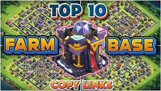 TOP-10 TH15 FARM BASE WITH LINK + REPLAY || TH15 FARM BASE ANTI LOOT || TH15 ANTI AIR & GROUND BASE