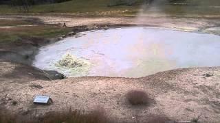 Churning Cauldron, Mud Volcano area, Yellowstone NP