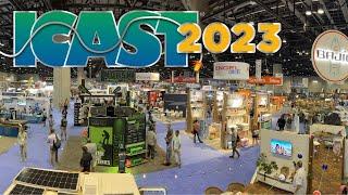 Walkthrough Of The Worlds LARGEST Fishing Trade Show! ICAST 2023 | New Products!