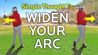 Widen Your Arc with This Simple Thought (Wider Arc = More Distance)