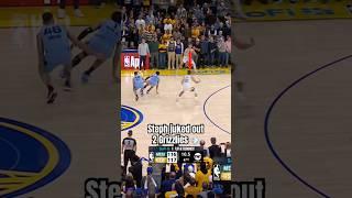 Steph stopped on a dime 