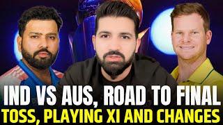 India vs Australia, toss, playing XI