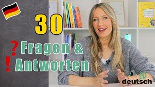 30 Fragen und Antworten im Alltag und Beruf