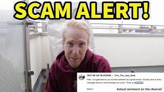 Scam Alert - and update