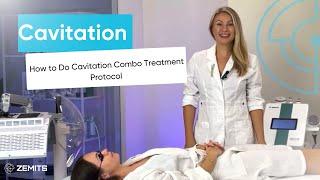 How to do Cavitation Combo Treatment Protocol ️ Ultrasonic Cavitation, RF, LED, Oxygen Facial