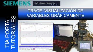 GRAFICO DE VARIABLES!!⭐⭐⭐⭐⭐curso TIA PORTAL gratis desde cero #7 TRACE Y TABLA DE OBSERVACÍON