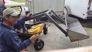 Cub cadet zero turn loader bucket