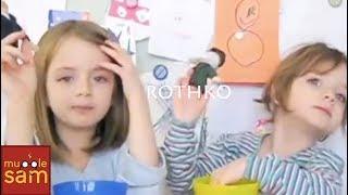 6 Year Old Sophia and 4 Year Old Bella React To Mark Rothko Painting (Ep. 1) on Mugglesam