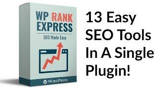 WP Rank Express Review Demo Bonus - 13 Easy SEO Tools in a Single Plugin