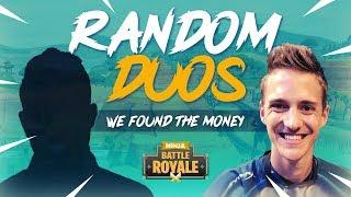 Random Duos - We Found The Money! - Fortnite Battle Royale Gameplay - Ninja